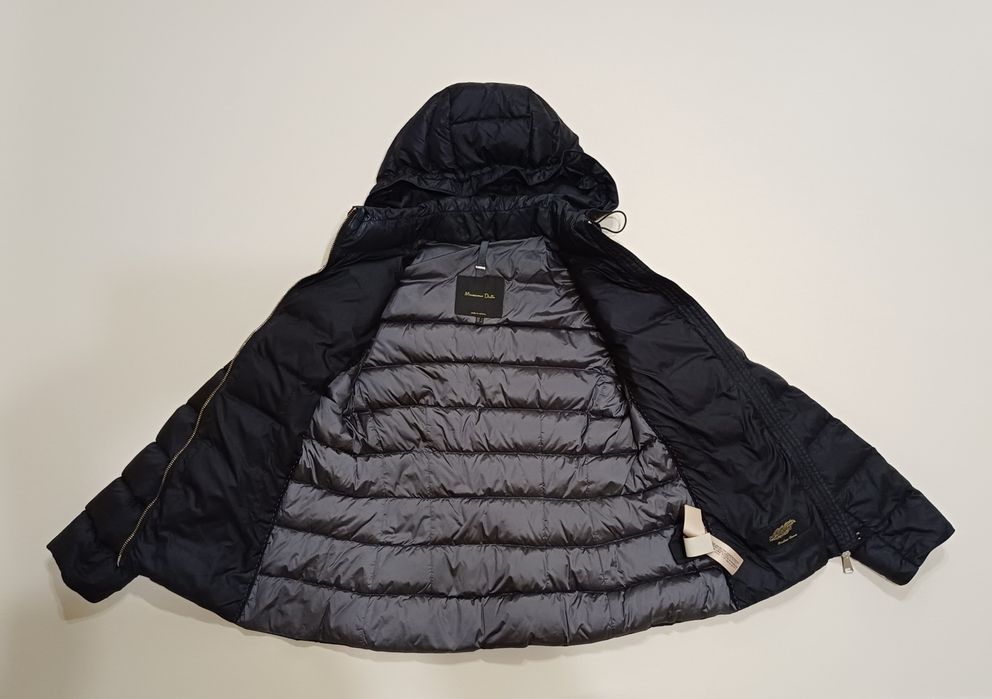 Massimo Dutti kurtka puchowa damska S czarna BDB