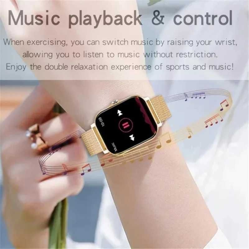 Relógio Smartwatch Lige Gold