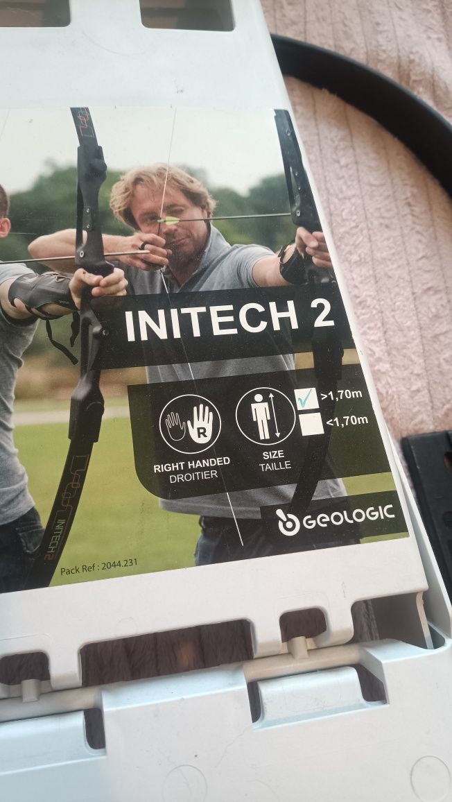 Łuk Geologic Initech 2 zestaw strzały ochraniacz cięciwy