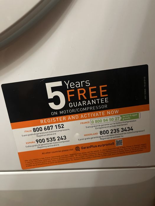 Пральна машина 3 роки в користуванні