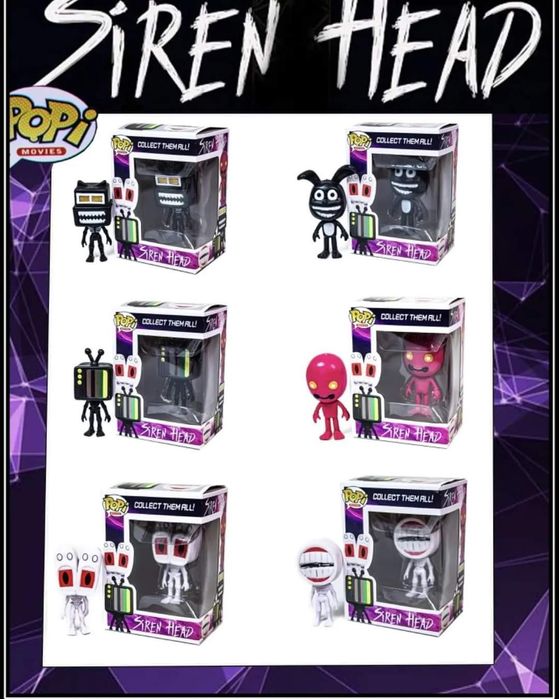 Фигурки " Siren Head" сиреноголовые