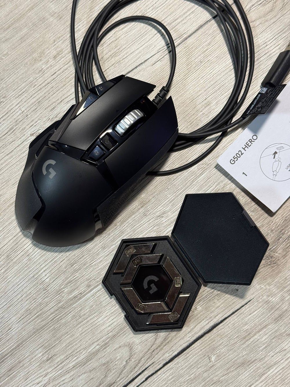 Комп'ютерна миша Logitech G502 HERO Black (910-005470)