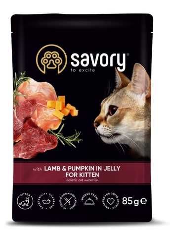 Вологий корм для котів Savory 85 г