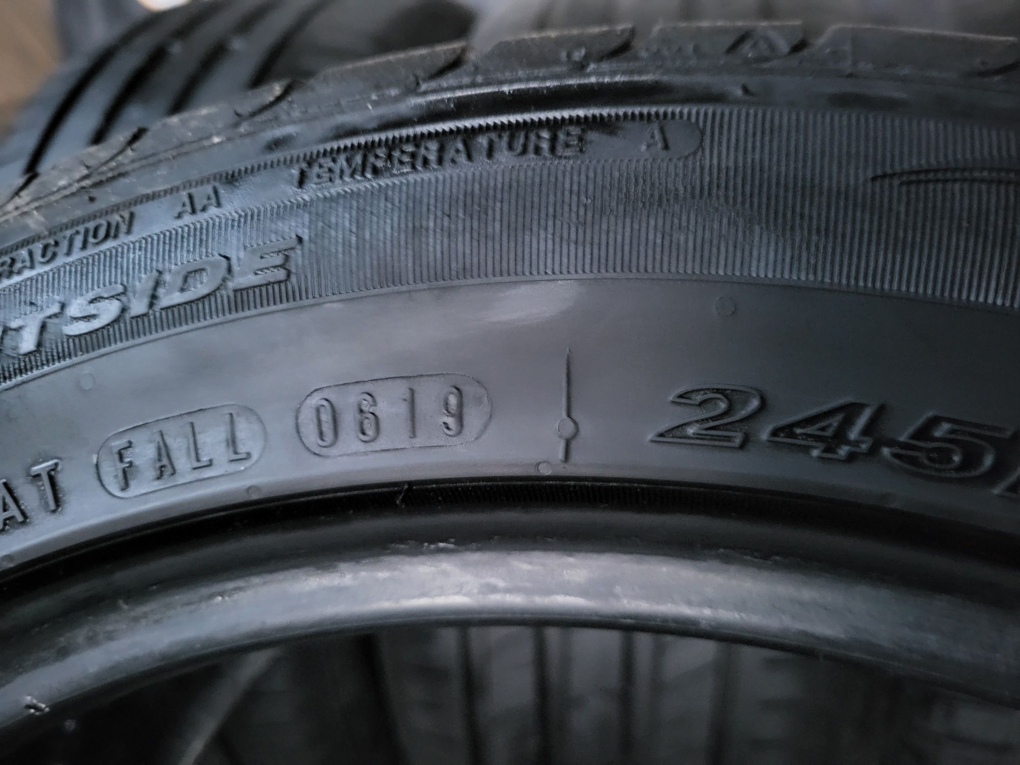 Opony letnie 245/45/17 Nexen 19rok 5mm