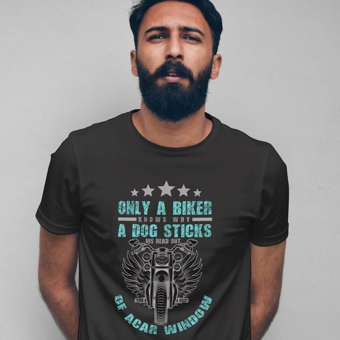 T-shirt Only a Biker