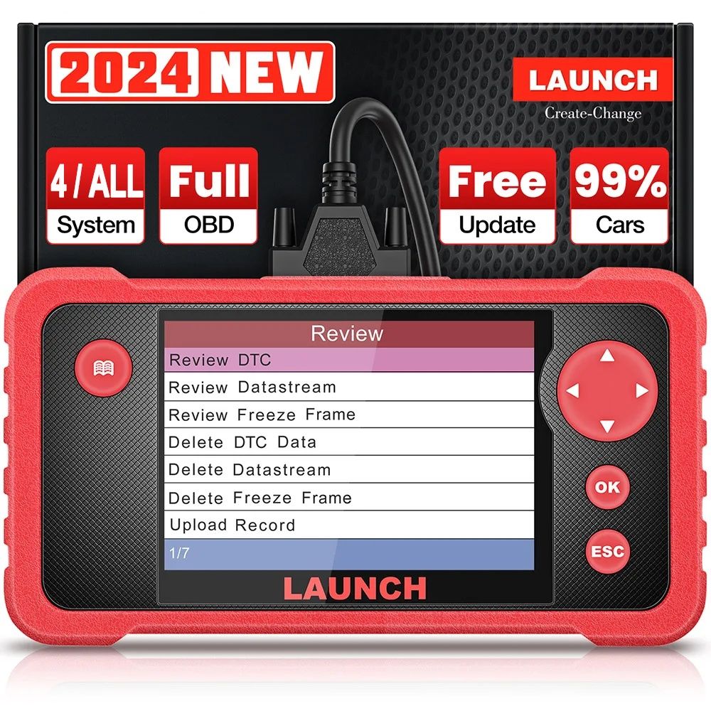 Skaner Launch Crp123 plus v2.0  Obsługa wszystkich  systemów auta.