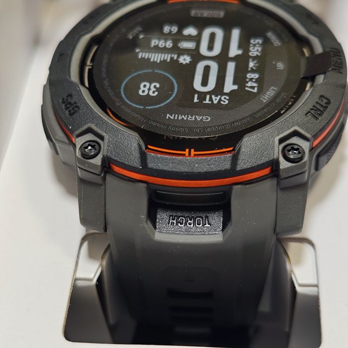 Garmin Instinct 3 (50 мм) Solar колір чорний/вугільний 010-02935-00
