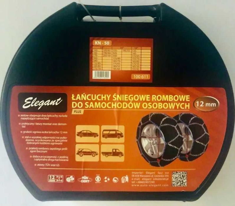 Ланцюги протиковзання Elegant KN 50 13"-15"