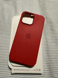Capa silicone iphone 14 pro max (RED)  original como nova