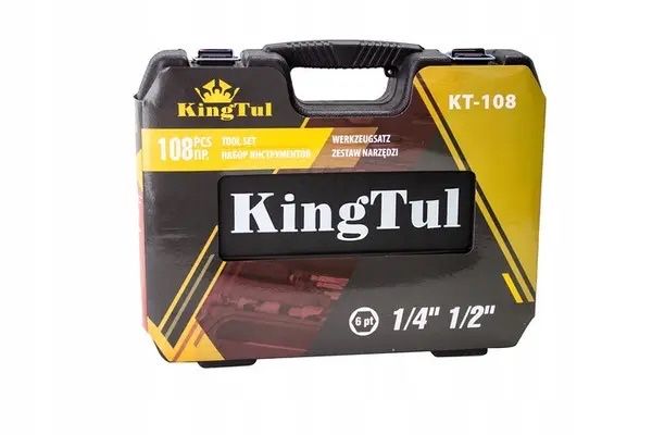Набір інструментів 108 од King Tul 1/2 1/4 великий набір інструментів