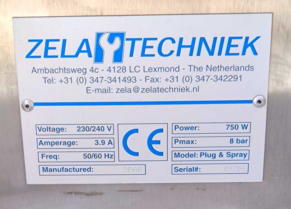 Urządzenie do natryskuoleju ZELA TECHNIK PLUG&PLAY