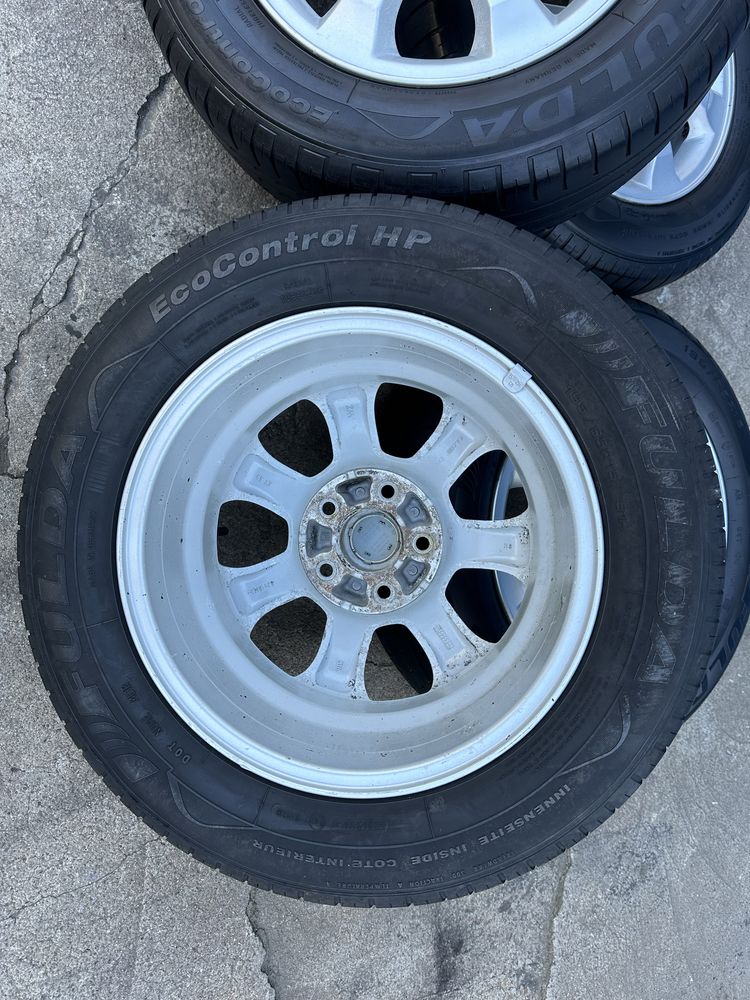 5x110 Alufelgi Opel Astra Zafira Meriva 195/65 R15 lato z Niemiec