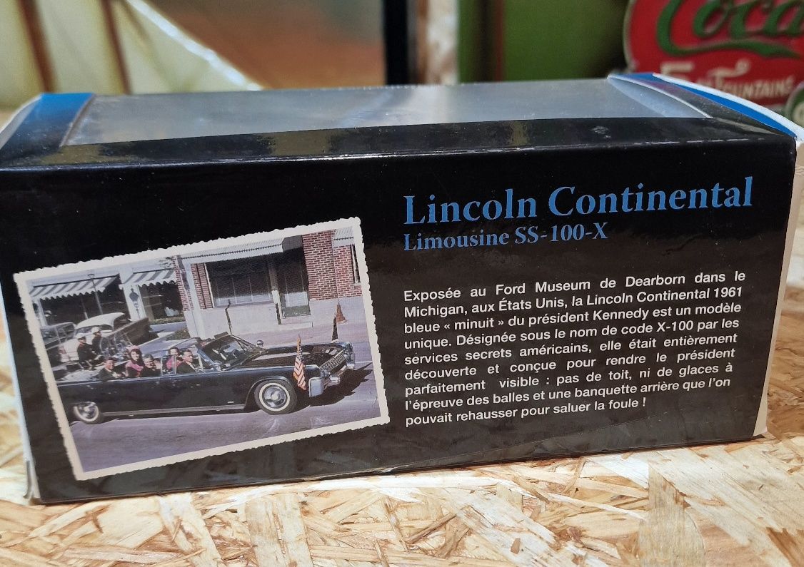 Miniatura 1/43 Assassinat de John Kennedy,  1963