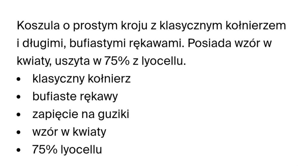 Koszula Mohito 40  NOWA