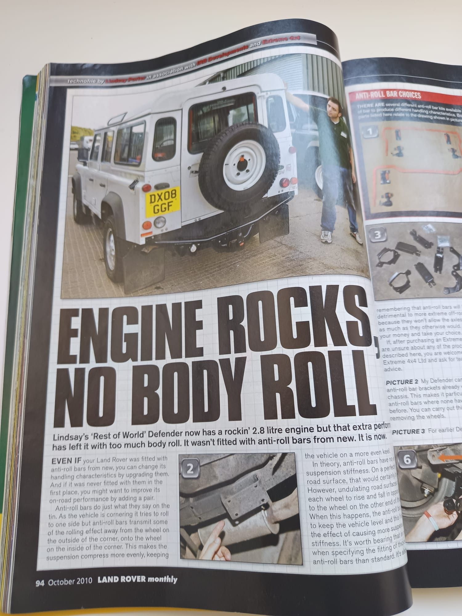 Land rover monthly