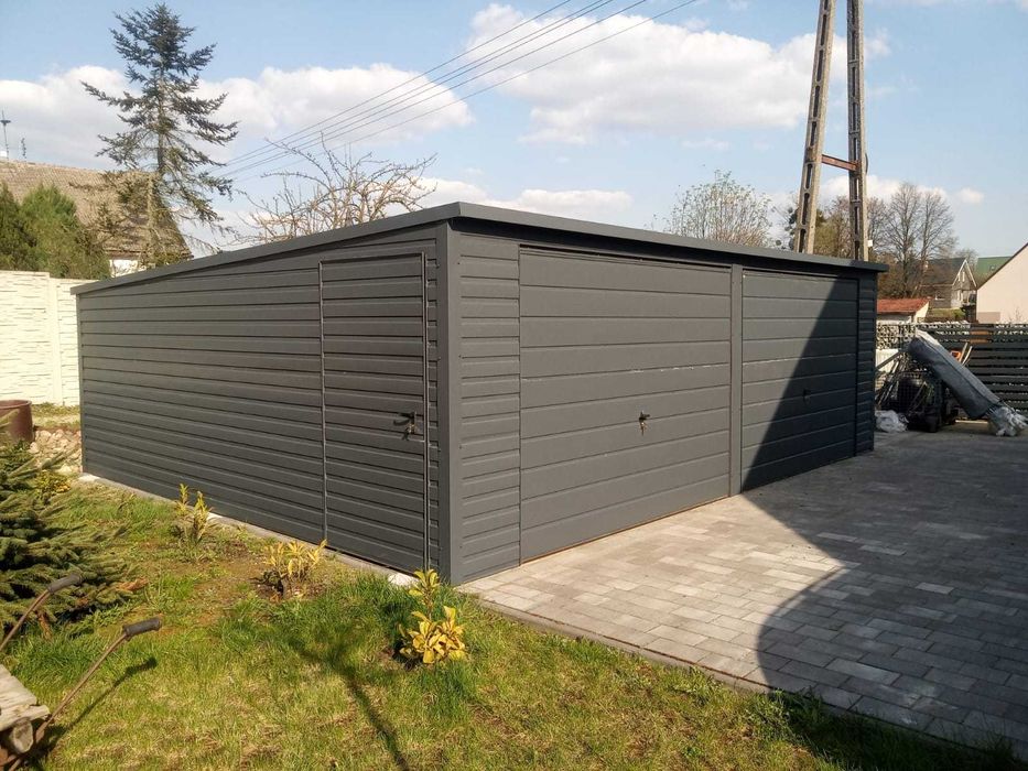 Garaż blaszany 7x5