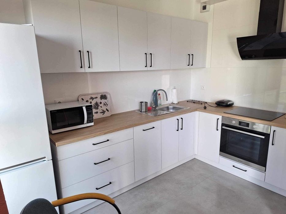 Nowoczesne dwupokojowe mieszkanie z ogródkiem