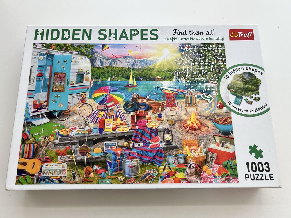 Пазл Trefl Hidden Shapes 1003 деталі