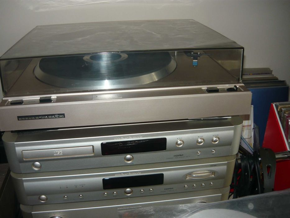 Marantz seria 17 plus gramofon matantz plus kaseciak denon dr320