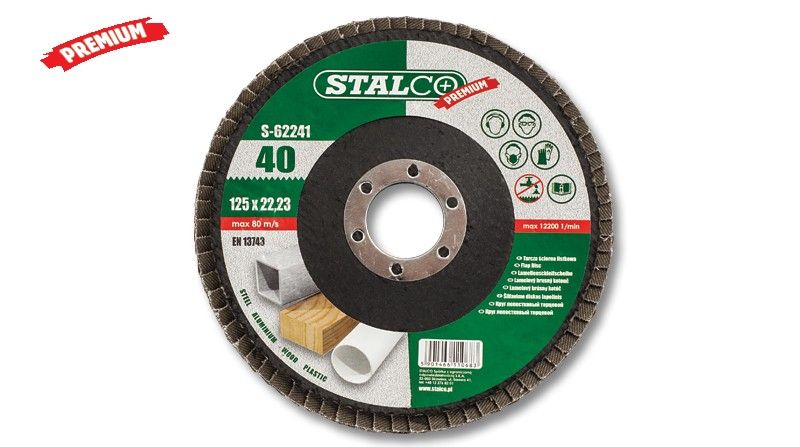 Stalco Tarcza listkowa 125GR.60 ALOTEX S-62244