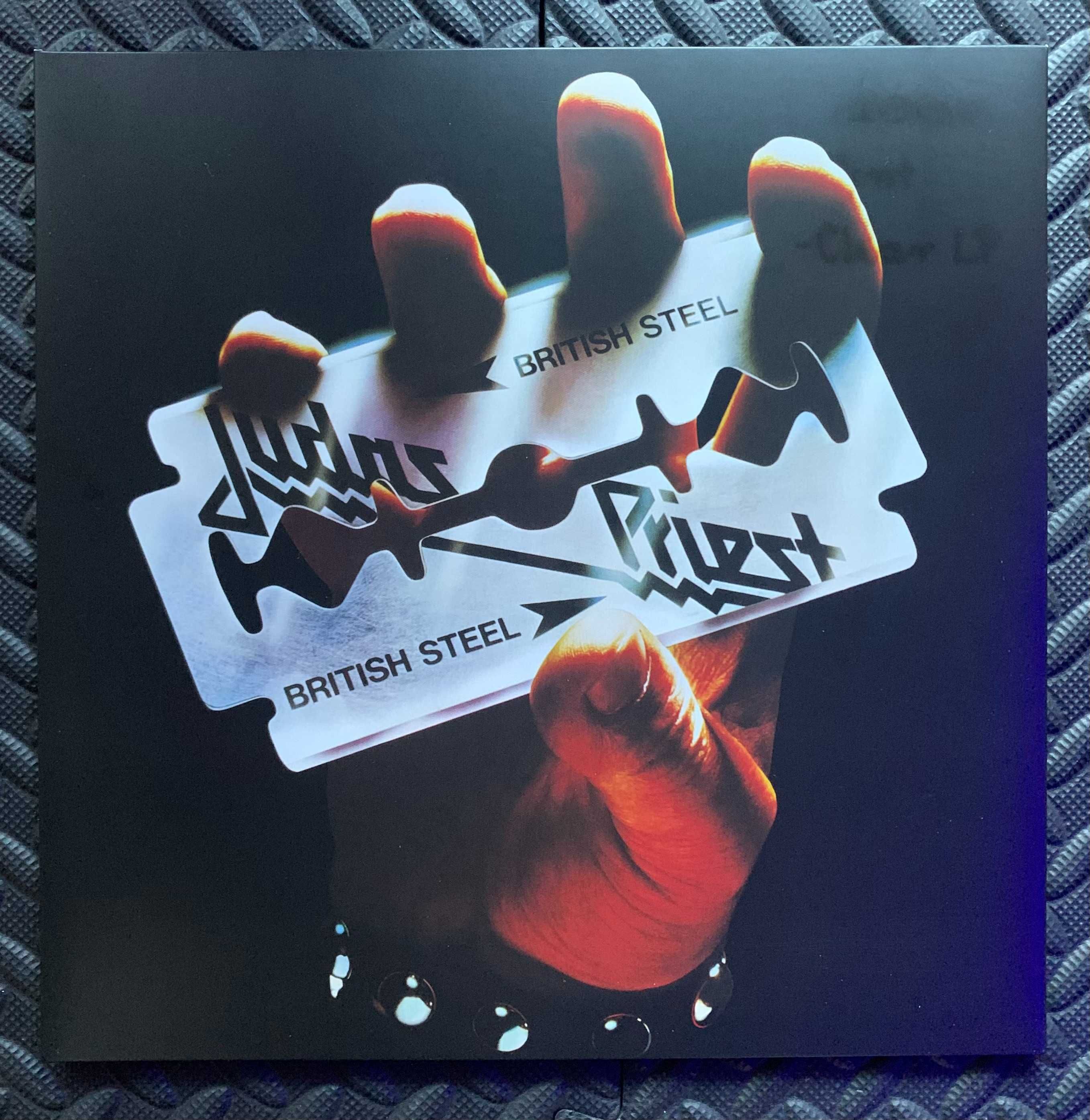 Judas Priest ‎– British Steel, clear