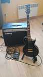 Gitara elektryczna + piec + akcesoria