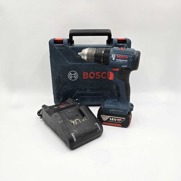 Wiertarko-Wkrętarka Udarowa BOSCH GSB 185-Li Aku 5.0Ah Ładowarka