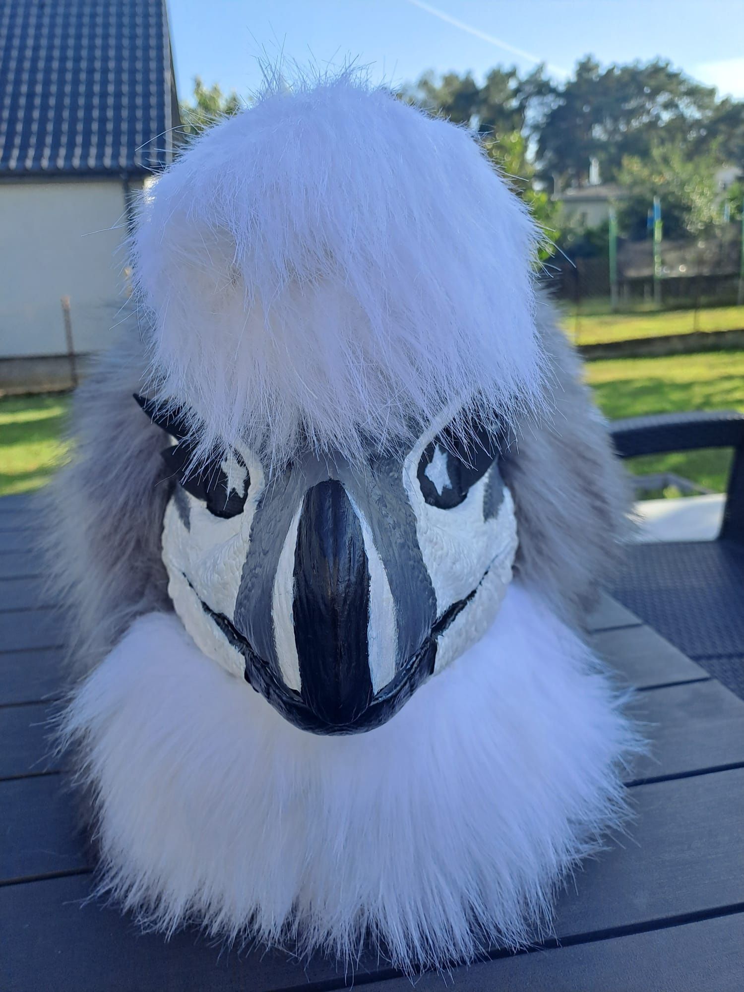 Dino maska furry + ogon