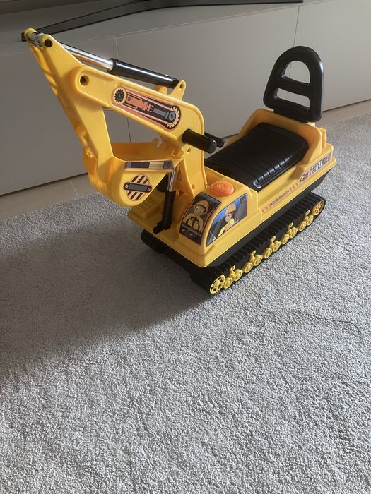 Escavadora de brincar sem Pedais - como nova