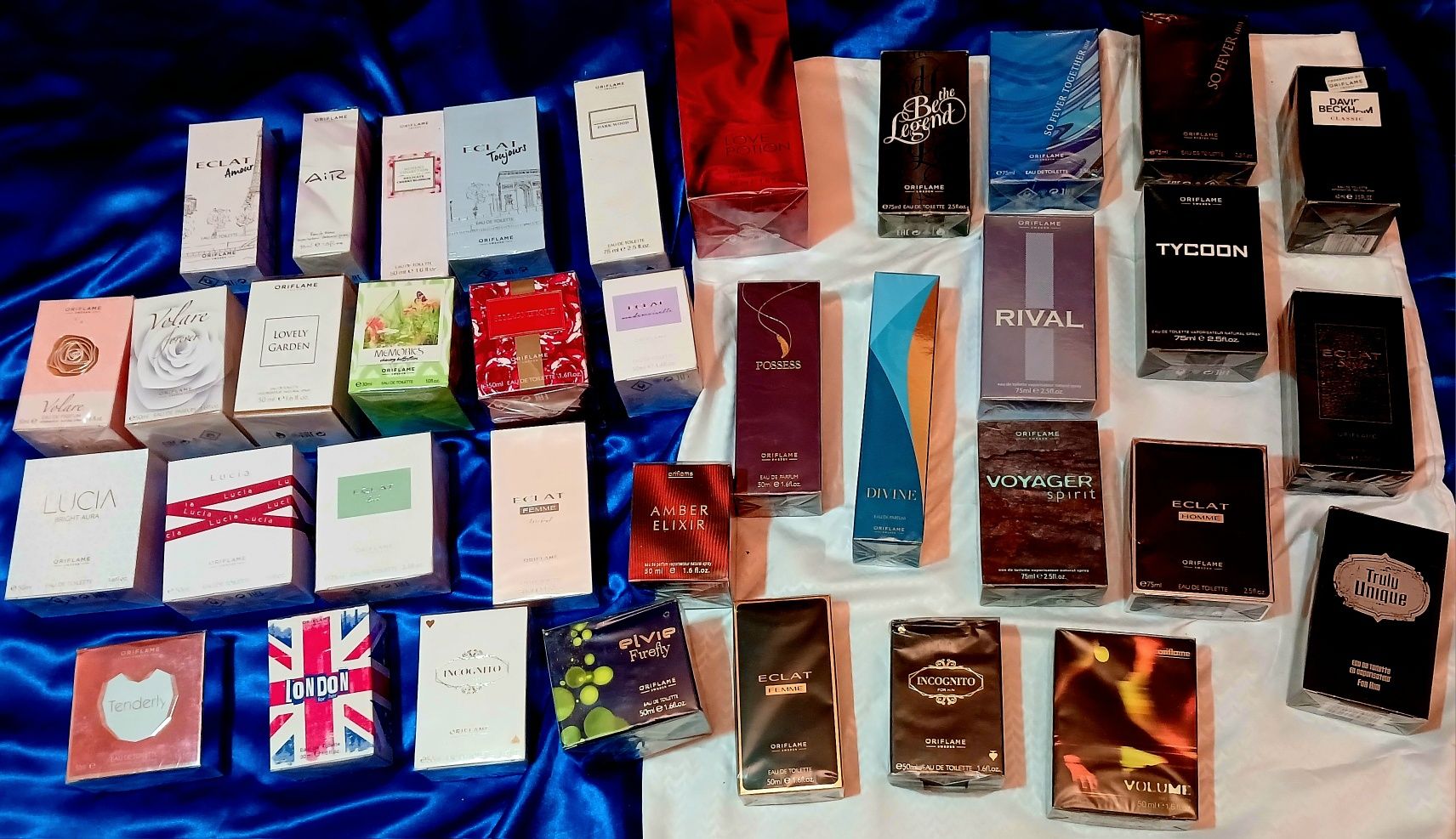 Парфюмы Oriflame Miss O, Paradise, S8, Divine и др. Раритет.