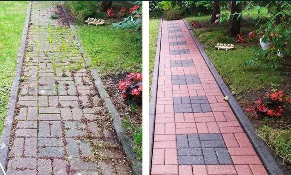 Чистка миття  прибирання мийка бруківки