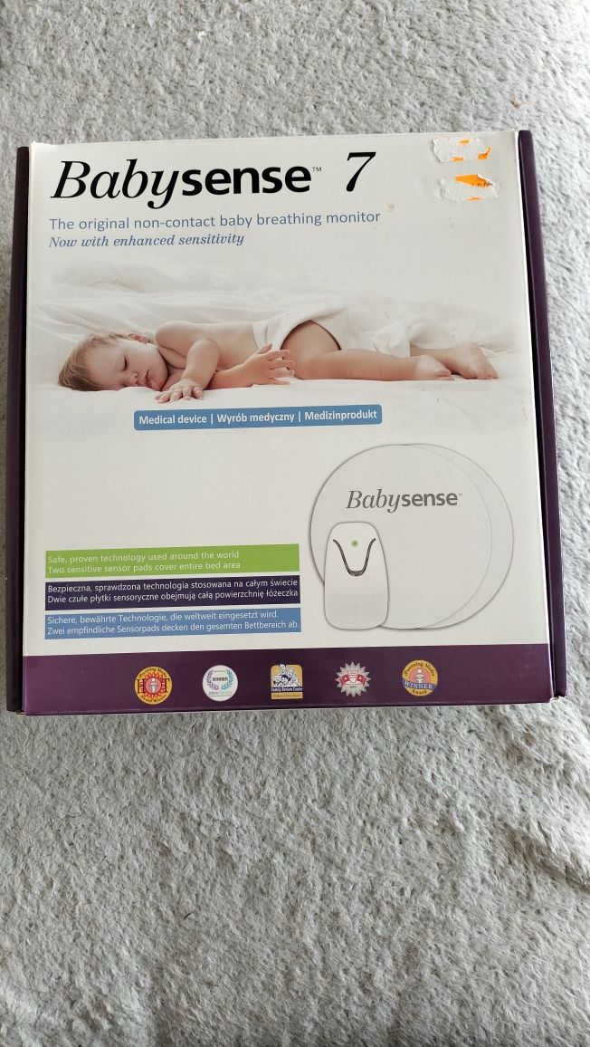 Babysense 7, bezdotykowy monitor oddechu dla niemowląt