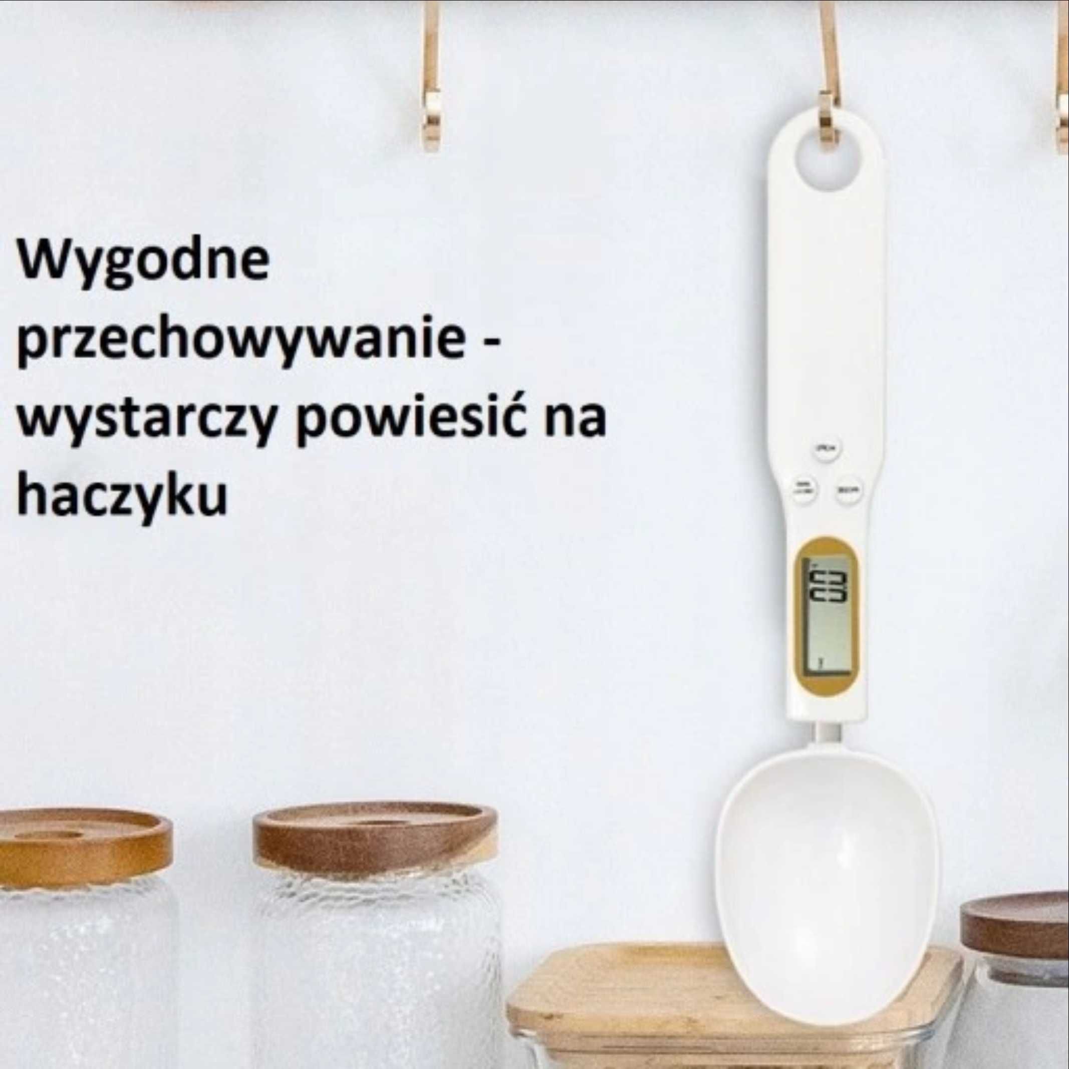 Waga kuchenna łyżka elektroniczna dokładna