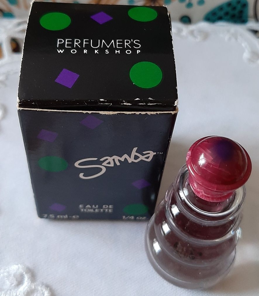 Samba edt 7,5 ml , miniatura, vintage