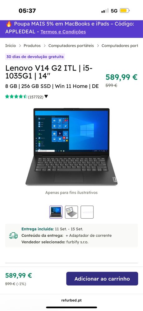 Portatil Lenovo