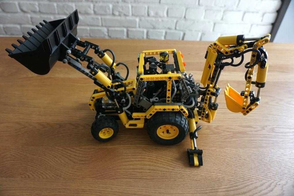 Lego Technic 8455 Backhoe Loader | Koparko-Ładowarka