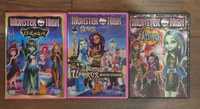 Monster High 3 płyty DVD Używane Stan b. dobry