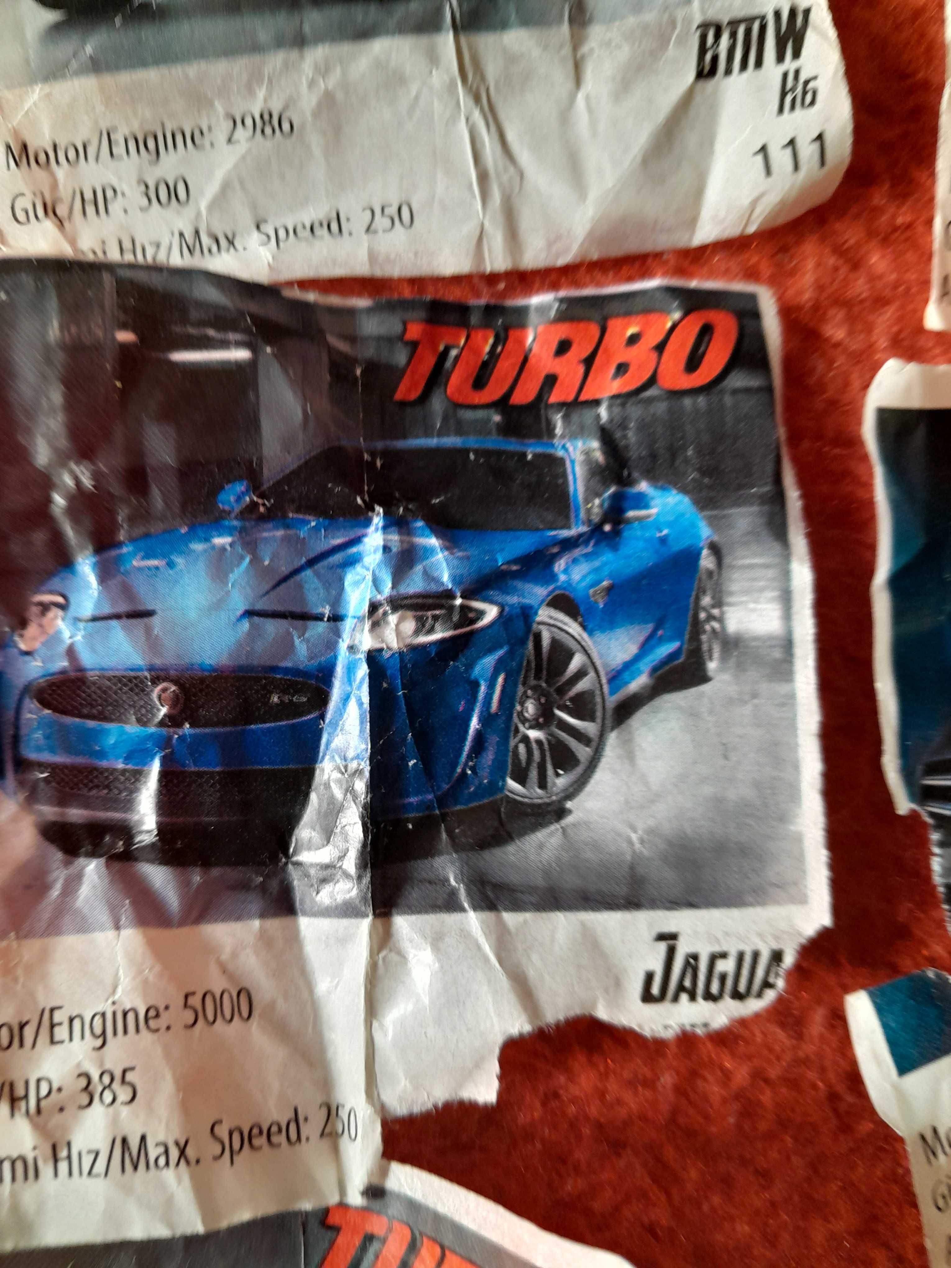 Gumy TURBO papierki