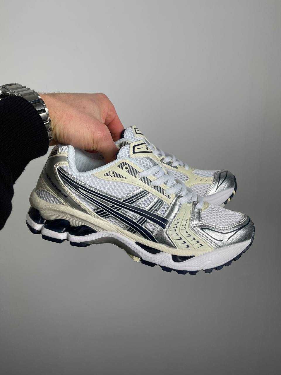 Кроссовки Asics Gel-Kayano 14 White Midnight 36-45 Новинка Весны 2024!