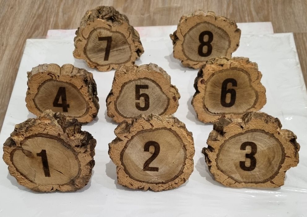 Marcadores de mesa festa/casamento