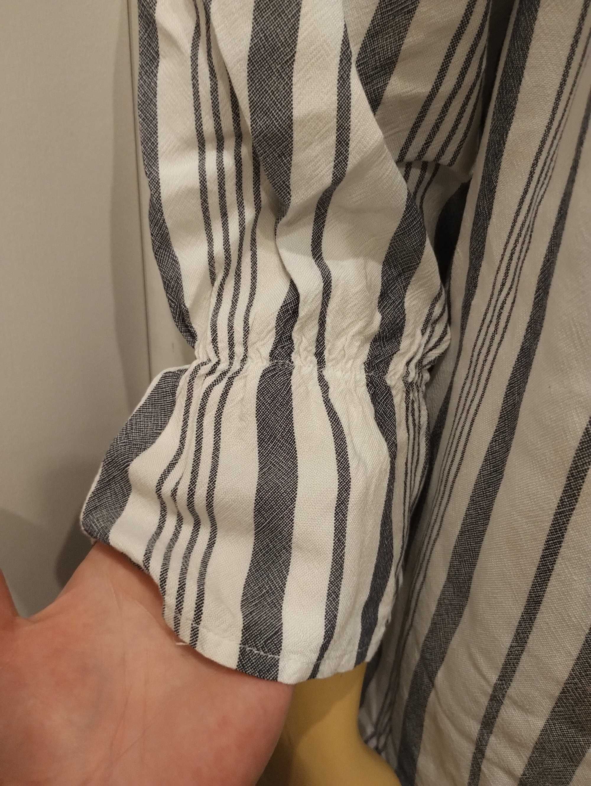Nowa bluzeczka koszulowa Diverse styl oversize hiszpanka