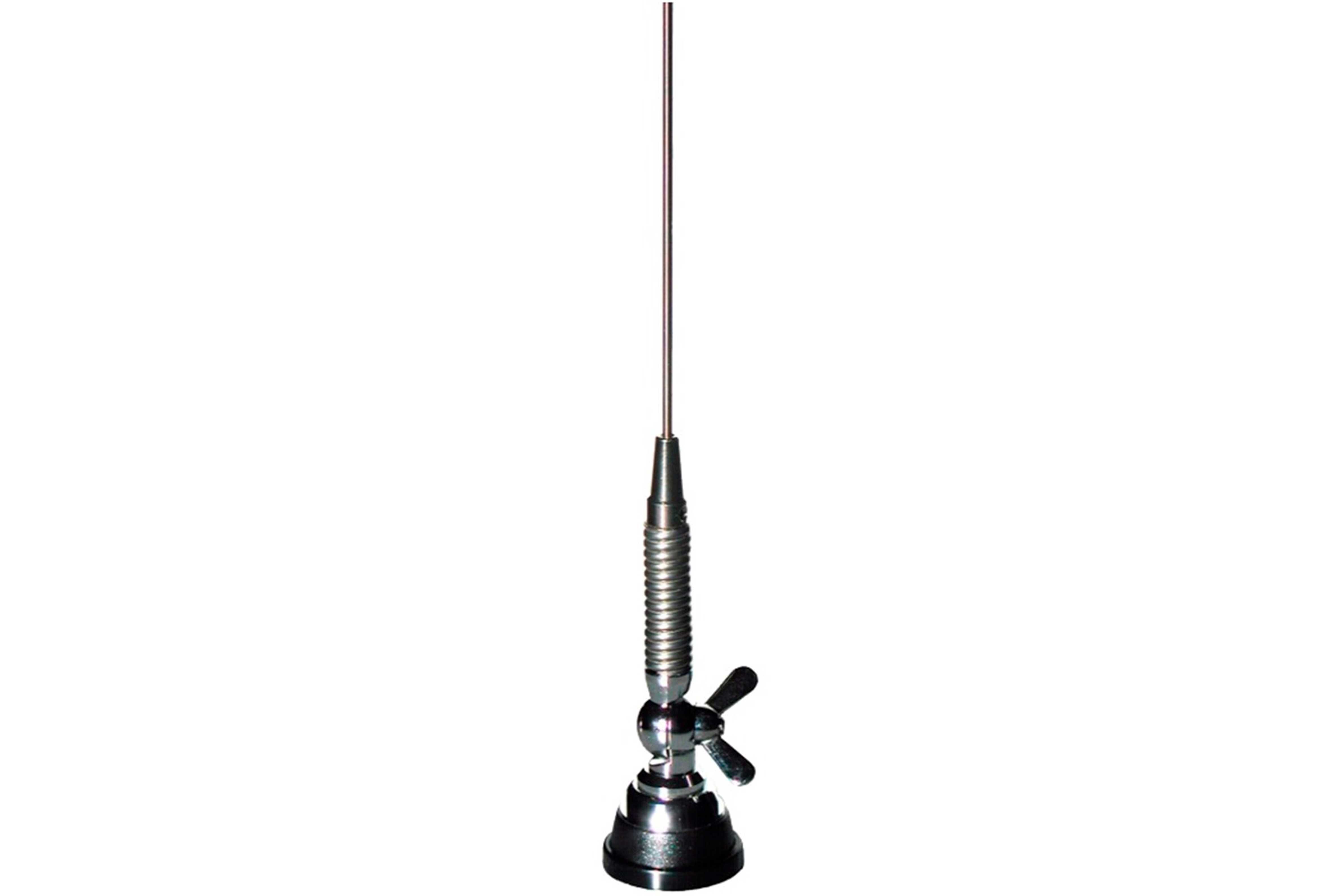 Antena de comunicações VHF para automóvel