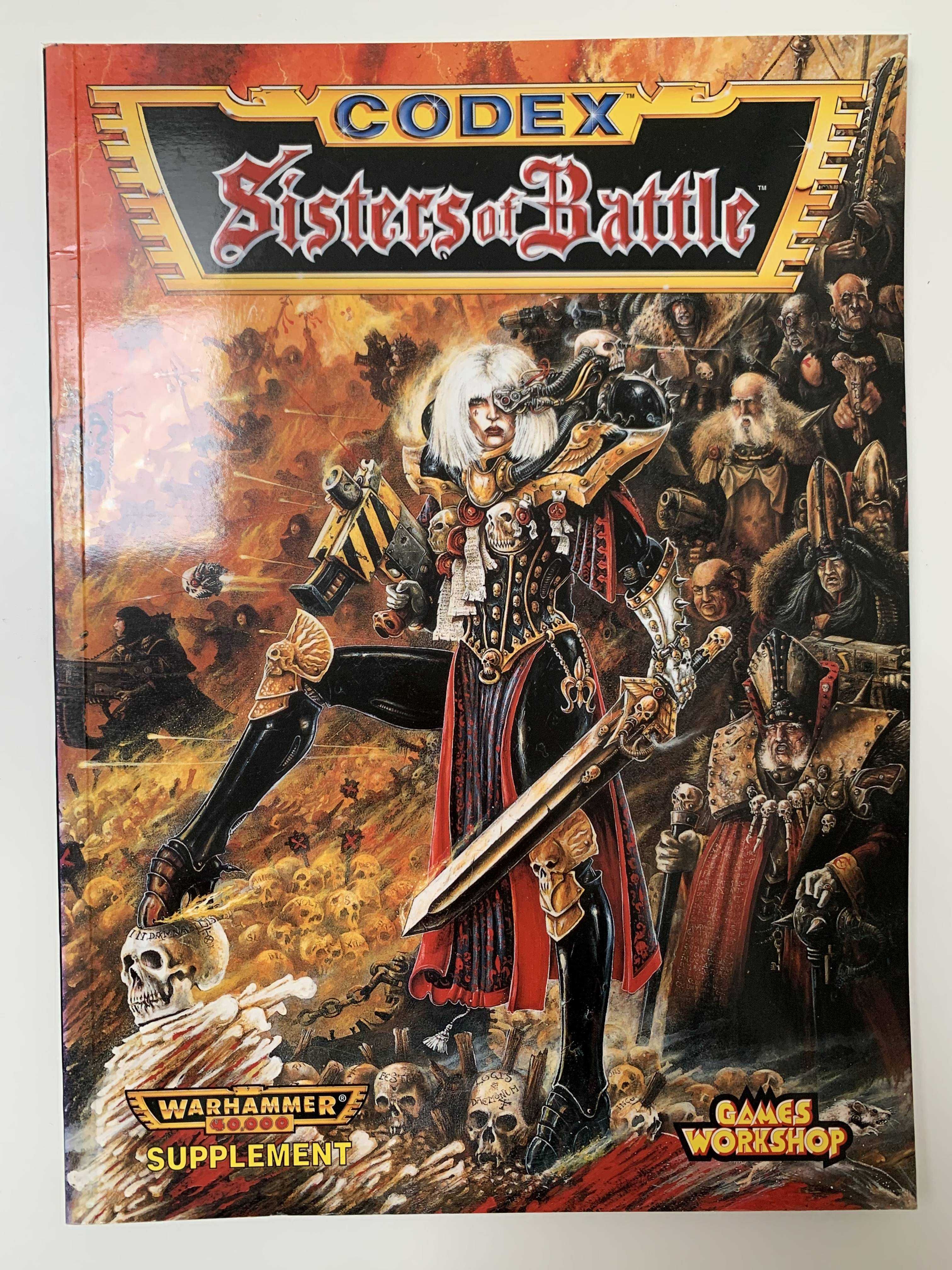 Warhammer 40 000: Codex Sisters of Battle - podręcznik, 1997 r.