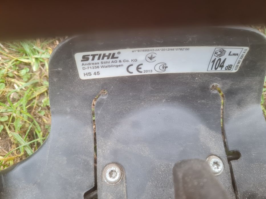 Oryginalne Nożyce spalinowe STIHL hs45 2013r piekny stan