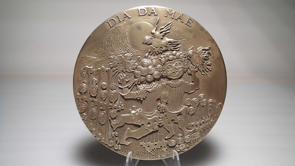 Medalhas do dia do Pai e dia da Mãe