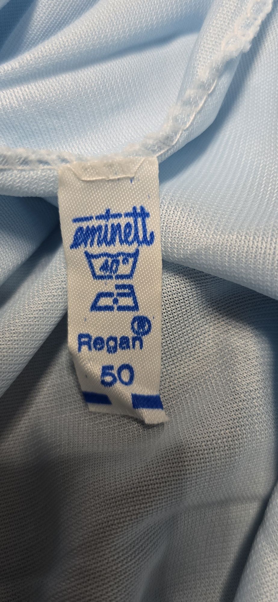 Elegancka Jasnobłękitna Halka Na Szerokich Ramiączkach Roz. 5XL/50/22