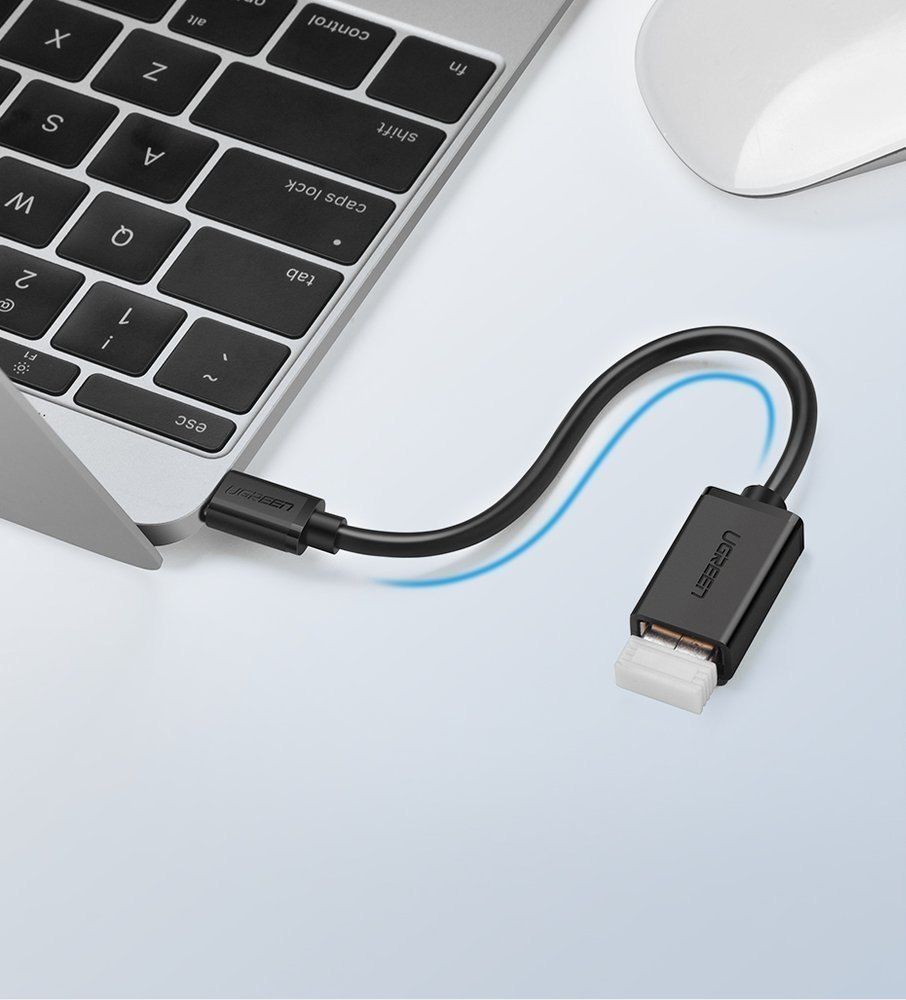 Adapter Przejściówka Kabel Ugreen Otg Z Usb 3.0 Na Usb Typ C Czarny