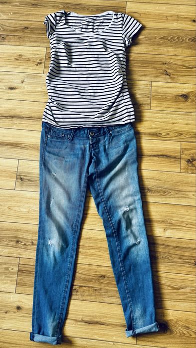 Spodnie ciążowe XS/S (34/36) jeansy