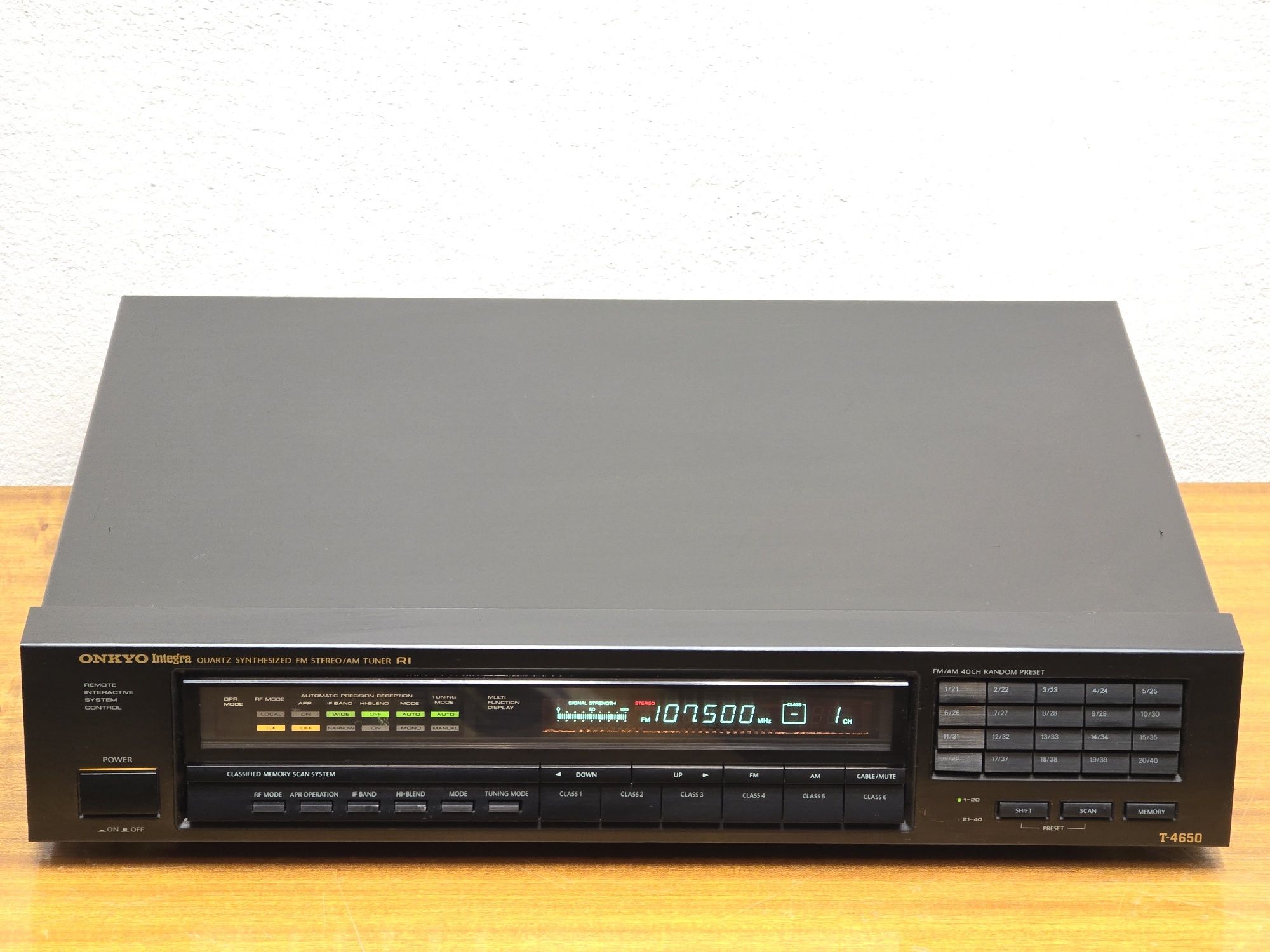 Onkyo T 4650 Tuner Radiowy Topowy FM ŁADNY DOBÓR AUDIO