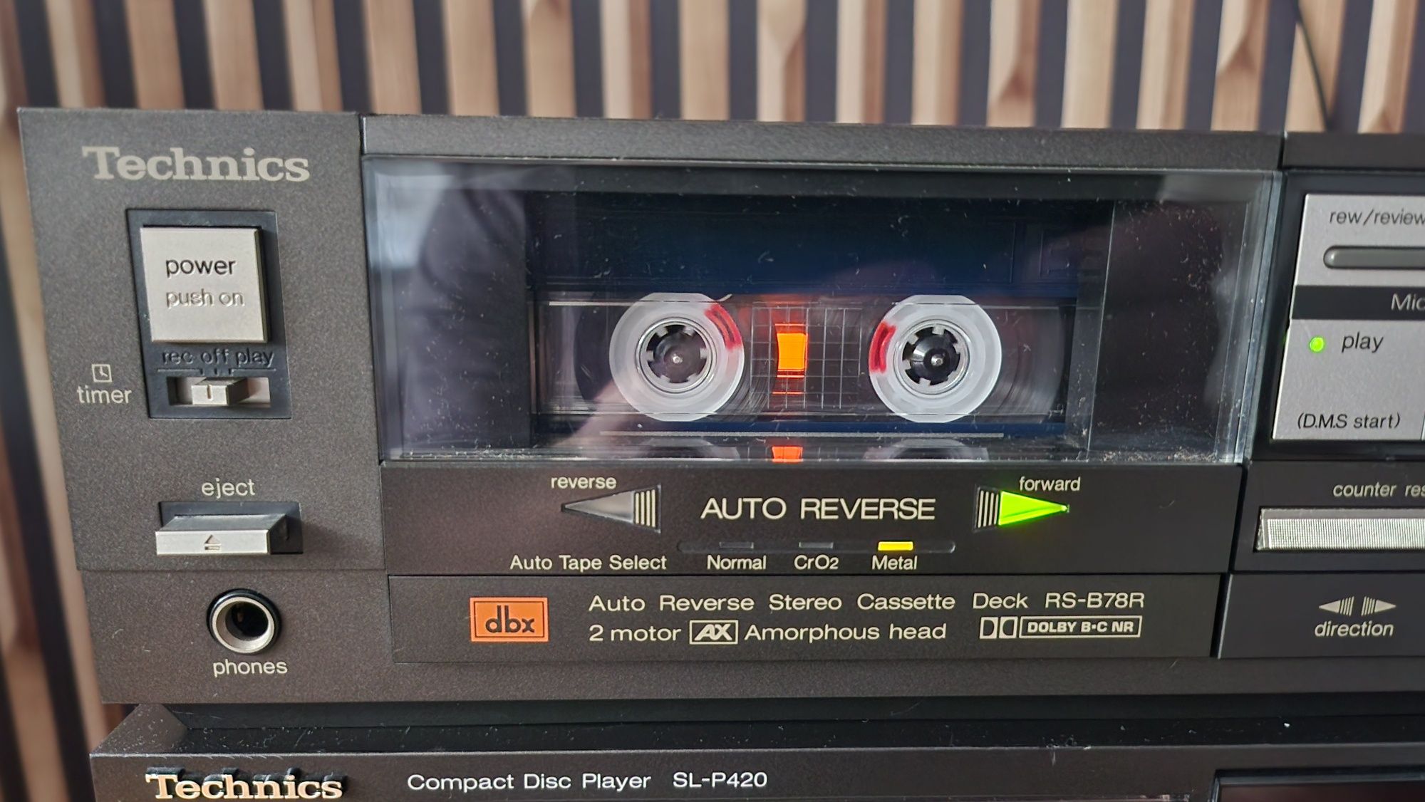 Magnetofon Technics RS-B78R